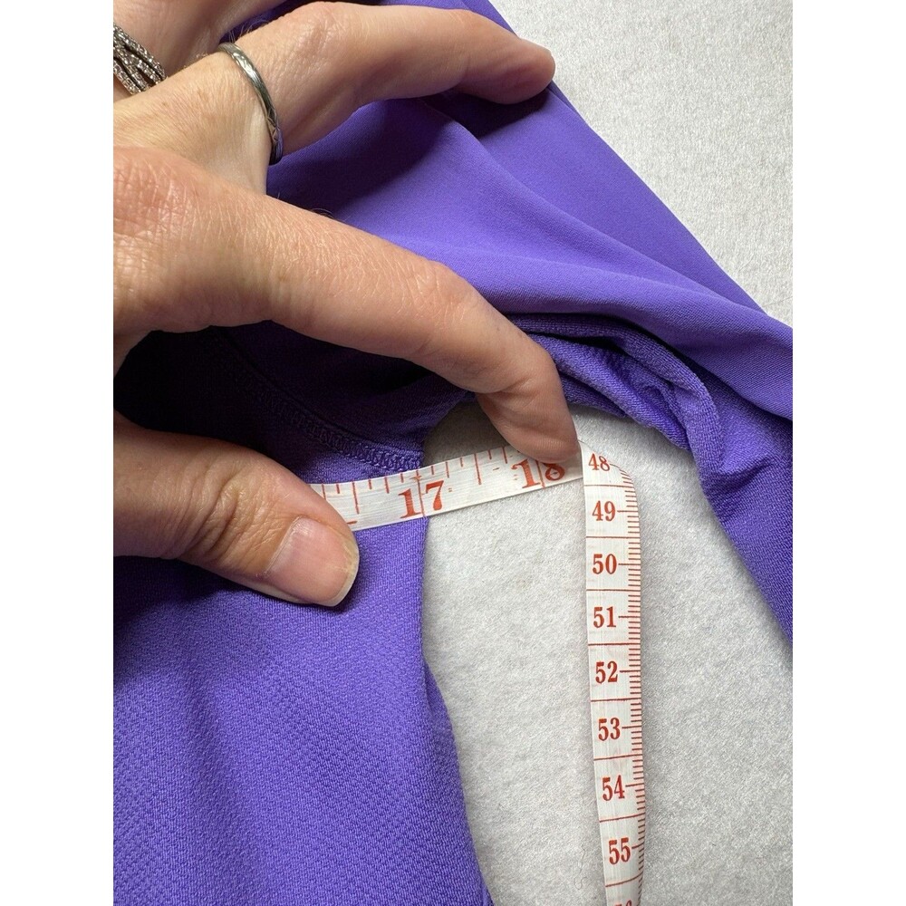 Lululemon Runbeam Long Sleeve Women’s 6 Shirt Power Purple Yoga Thumbholes Gym - Picture 4 of 4